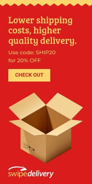 Shipping and Delivery Service Half Page