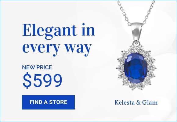 Elegant Sapphire Necklace Netboard