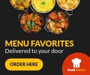 Cook Master Menu Delivery Small Rectangle