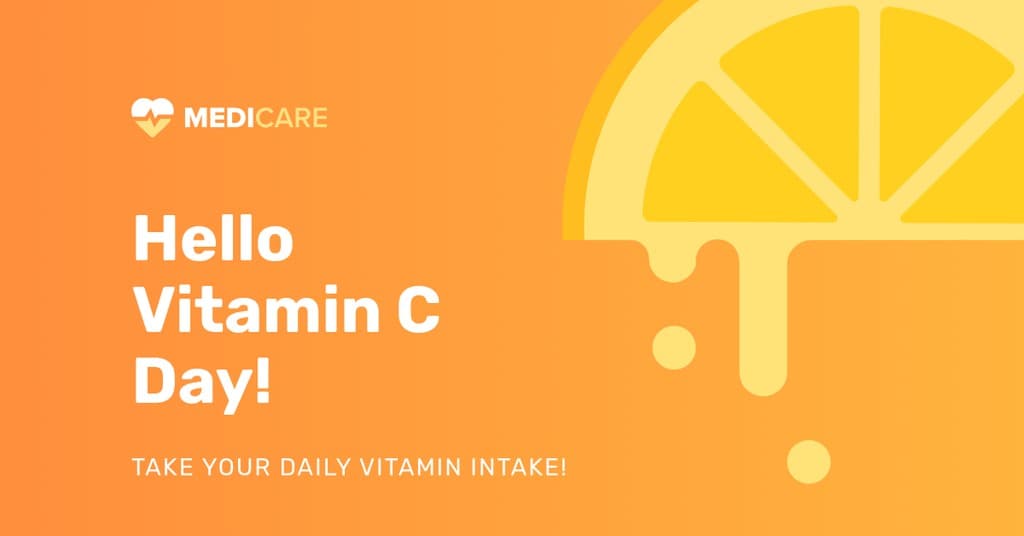 Daily Intake on Vitamin C Day Facebook Sponsored Message