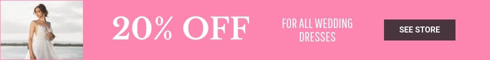 Discount on All Wedding Dresses Panorama