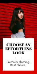 Effortless Look with Premium Clothing Vertical Banner