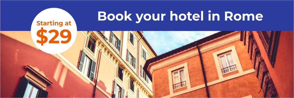 Book Your Hotel in Rome X Header
