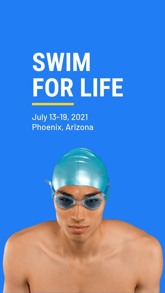 Swim for Life Charity Event Story