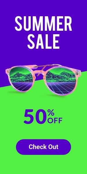 Eyewear Summer Sale Half Page