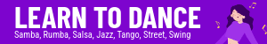 Learn to Dance with Free Entry Mobile Banner
