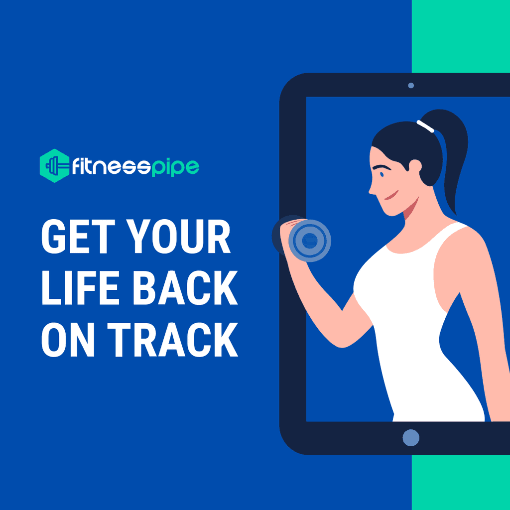 Life Back on Track with Fitness Instagram Post