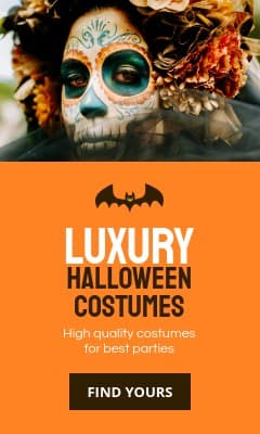 Luxury Quality Halloween Costumes Vertical Rectangle