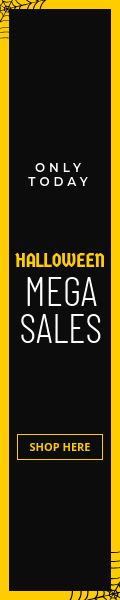 Halloween Mega Sales Only Today Skyscraper