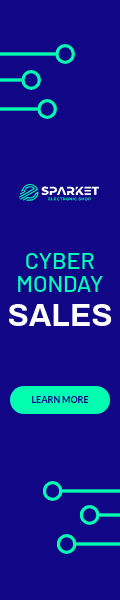Electronic Shop Cyber Monday Sales Skyscraper