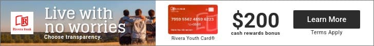Rivera Bank Youth Card Leaderboard