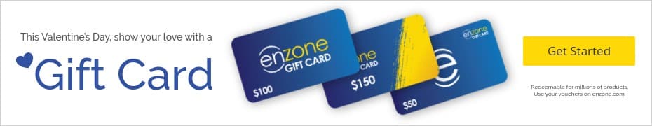 Show Your Love Valentine's Day Gift Card Top Banner