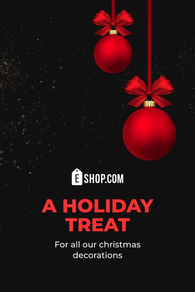 Christmas Decoration Holiday Treat Pinterest Pin Tall