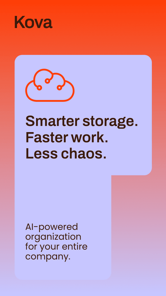 Smarter Storage Kova Software Animated Story