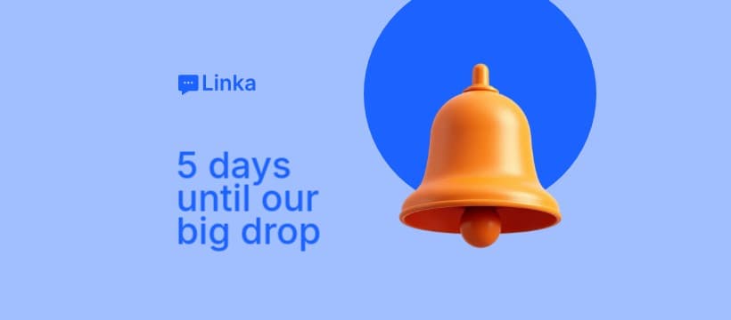 Big Drop Bell Linka Software Animated Facebook Cover