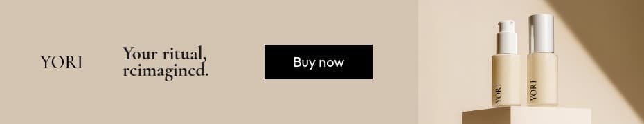 Your Ritual Reimagined Yori Beauty Products Animated Top Banner