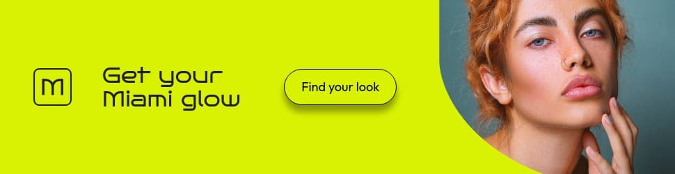 Get Your Miami Glow Mantix Beauty Products Animated Billboard