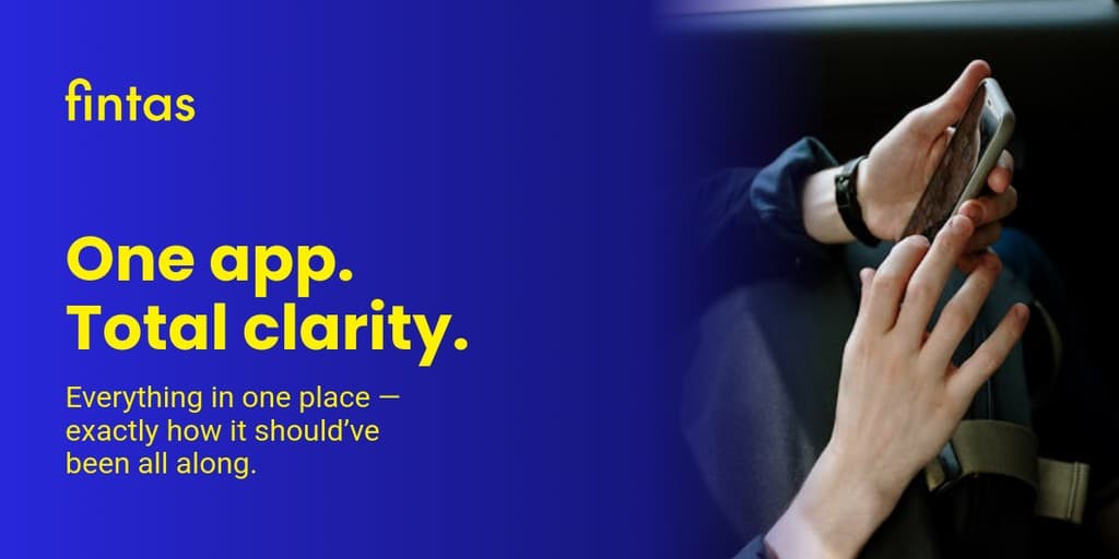 One App with Total Clarity Fintas Finance Animated X Image Post