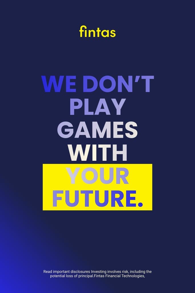 No Games with Your Future Fintas Finance Animated Pinterest Pin Tall