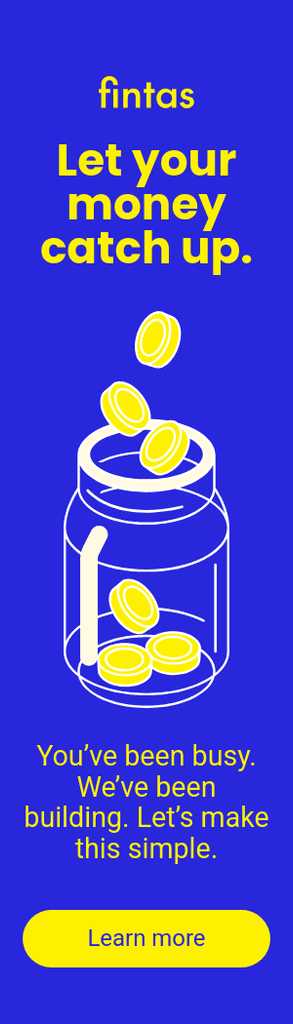 Let Your Money Catch Up Fintas Finance Animated 
