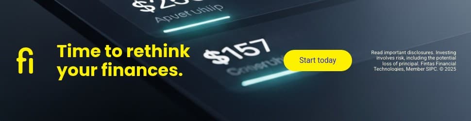 Rethink Your Finances Fintas Finance Animated Billboard