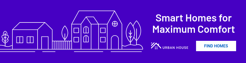 Line Art Smart Homes Billboard