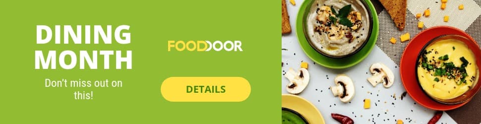 FoodDoor Dining Month Offer Billboard
