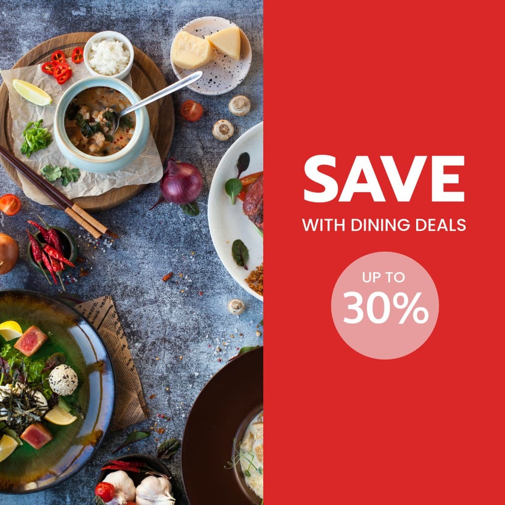 Save Money with Dining Deals Instagram Post