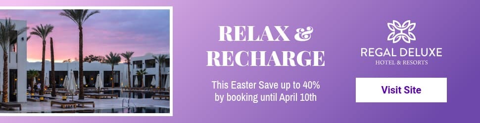 Relax and Recharge Easter Hotel Offer Billboard