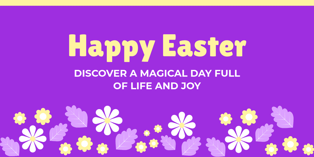 Happy Magical Easter Day X Image Post