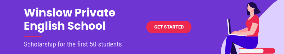 Private English School Top Banner