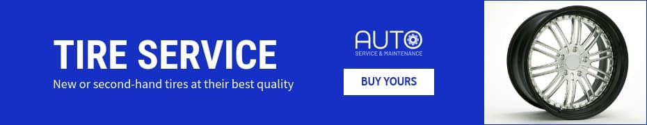 Best Quality Car Tire Service Animated Top Banner