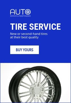 Best Quality Car Tire Service Animated Triple Widescreen