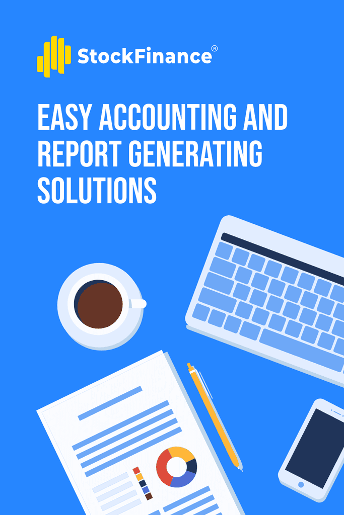 Easy Accounting and Report Generating Pinterest Pin Tall