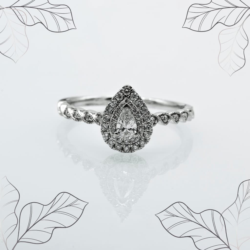 Heritage Engagement Ring Jewelry Responsive Square Responsive Square Art