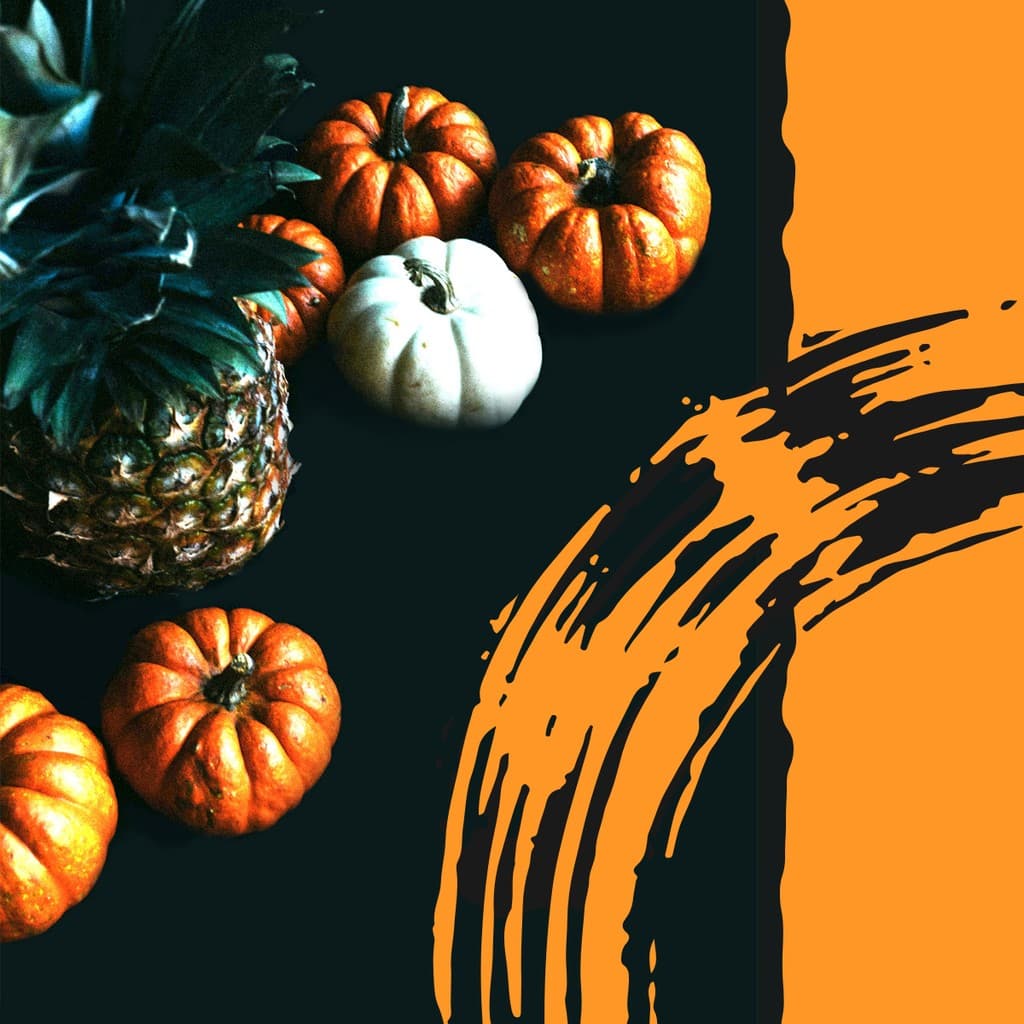 Pumpkin Autumn Holiday Event Responsive Square Responsive Square Art