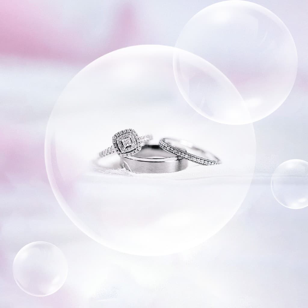 White Gold Diamond Rings Jewelry Responsive Square Responsive Square Art