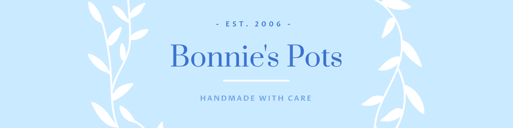 Bonnie's Handmade Pots Etsy Cover Etsy Big Shop Banner
