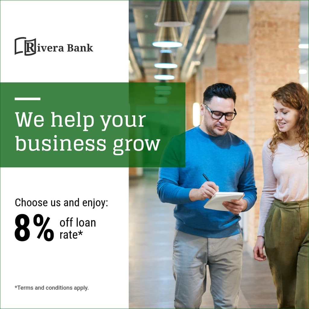 Rivera Bank Help Your Business Grow Animated Facebook Square Post