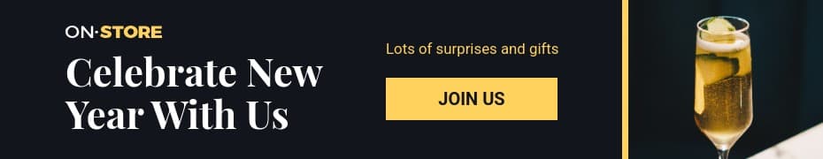 Celebrate New Year with Us Top Banner