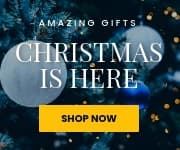 Amazing Christmas Is Here Small Rectangle