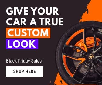 Black Friday Custom Car Rims Large Rectangle