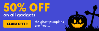 Gadget Sale with Free Ghost Pumpkins Large Mobile