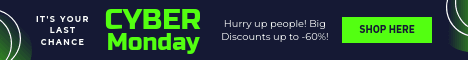 Cyber Monday Big Discounts Last Chance Main Banner