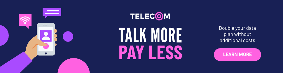 Talk More Pay Less Telecom Plan Billboard