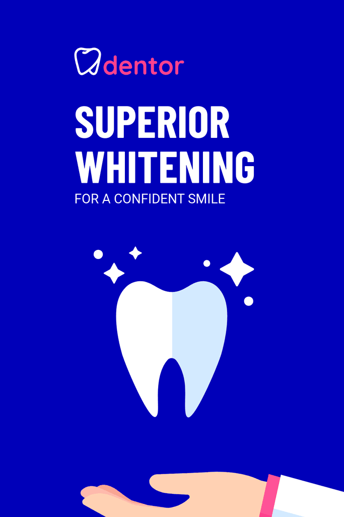 Superior Whitening for a Confident Smile Pinterest Pin Tall