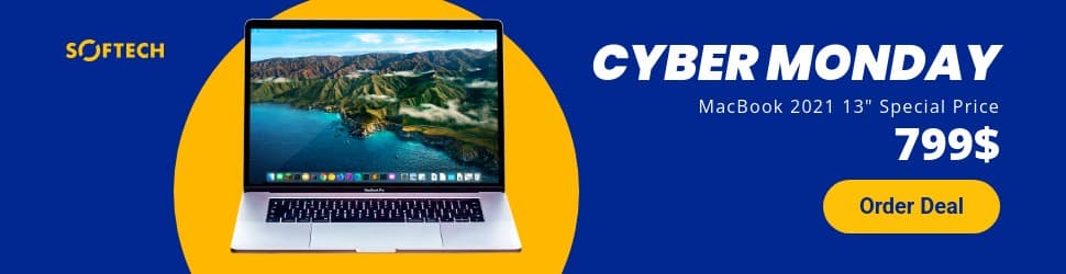 Cyber Monday MacBook 2021 Deal Billboard