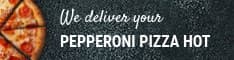 Pepperoni Pizza Delivery FoodDoor Half Banner