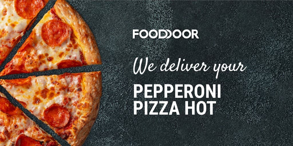 Pepperoni Pizza Delivery FoodDoor X Image Post