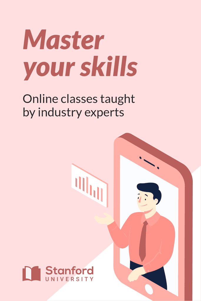 Master Your Skills Online Classes Pinterest Pin Tall